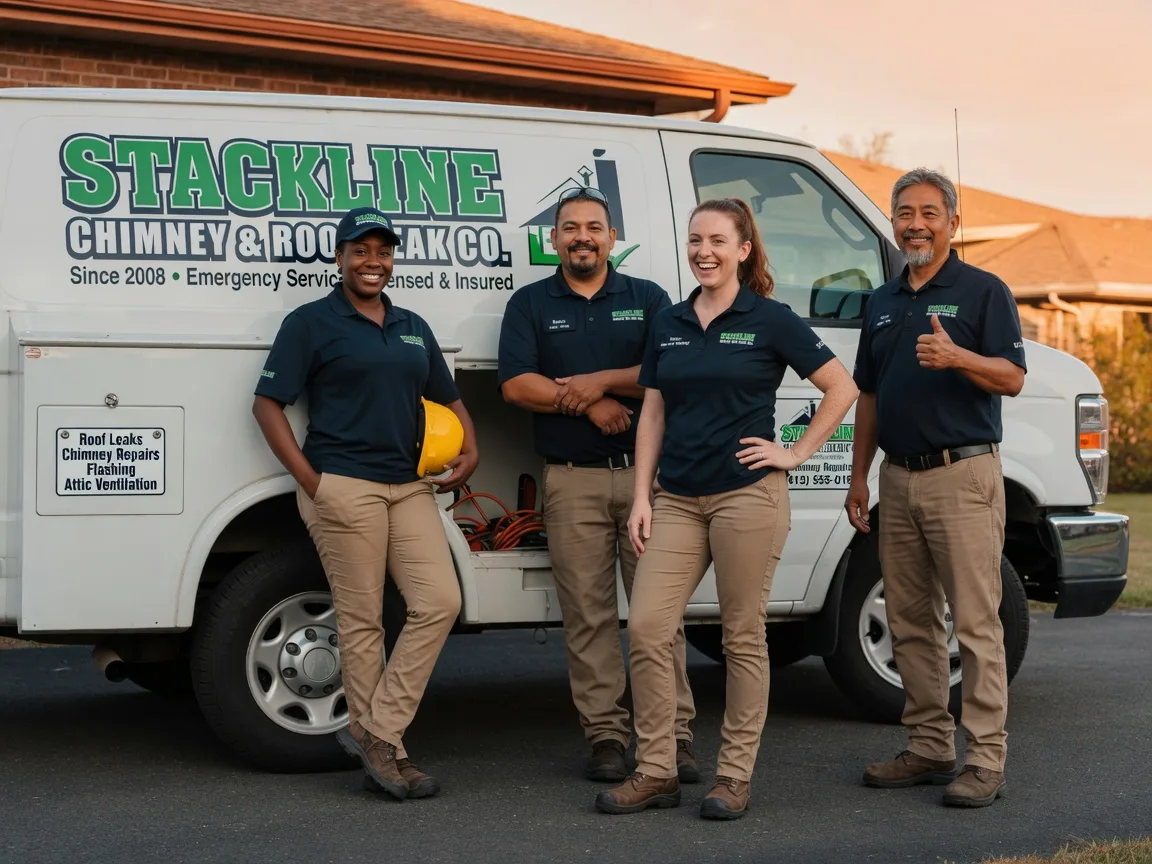 Chimney flashing repair company in Crete, IL